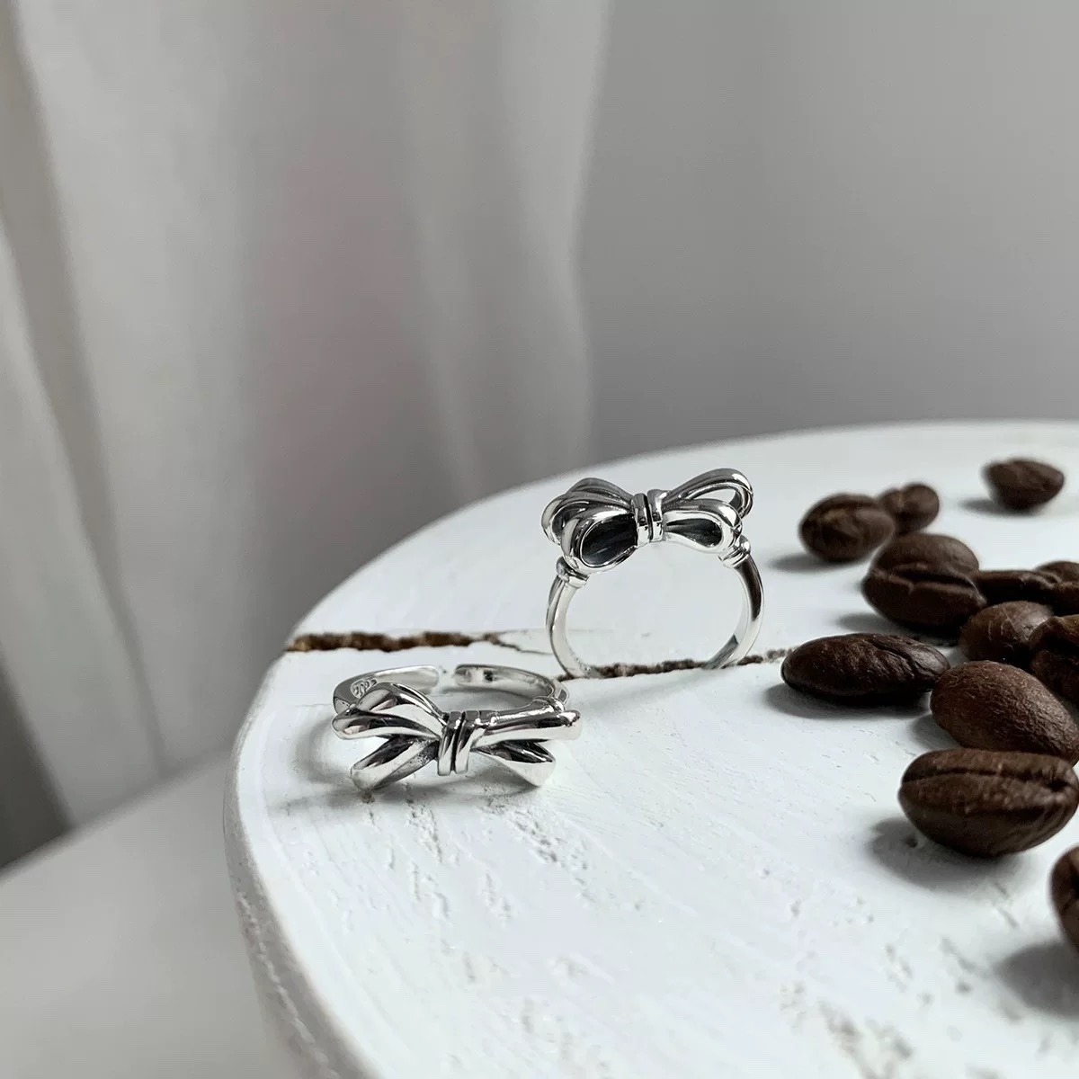 Nhẫn xi mạ tốt nơ 316