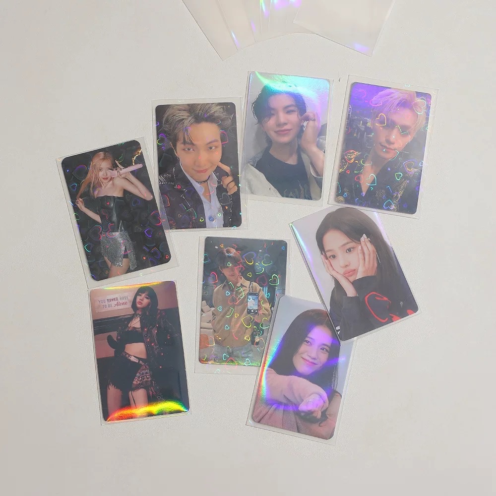 Set 25 sleeves bọc card hologram 1619