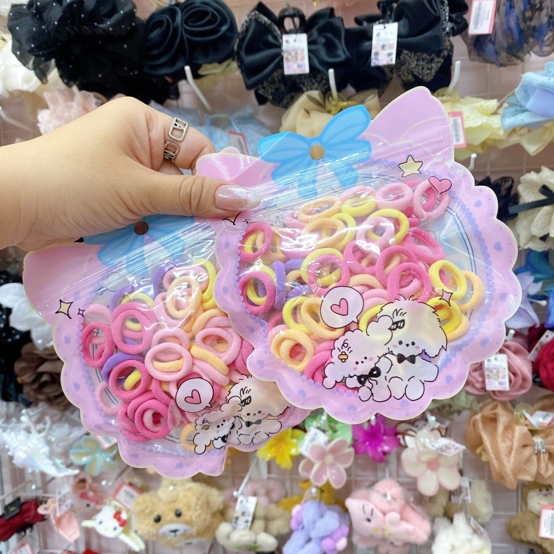 Set túi cột bé nơ 1617