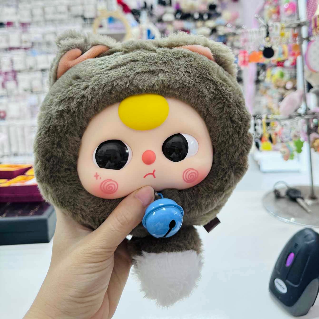 Mèo thần tài nâu 875
