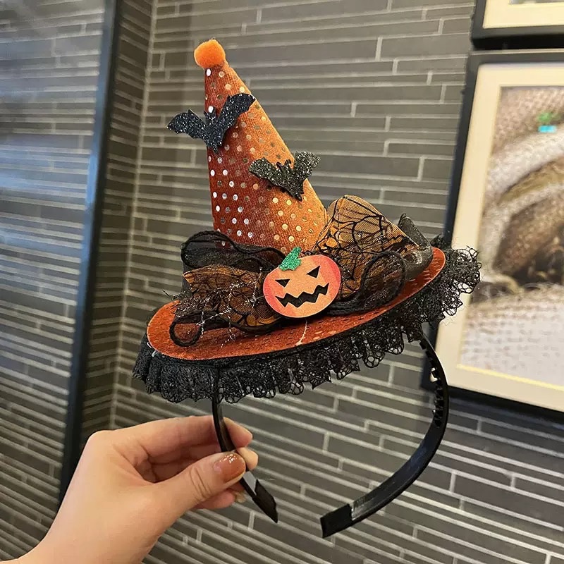 Cài mũ chóp cam 1666