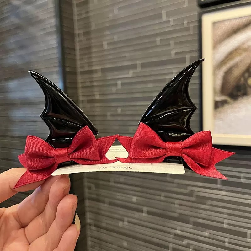 Set kẹp nơ cánh dơi 1667