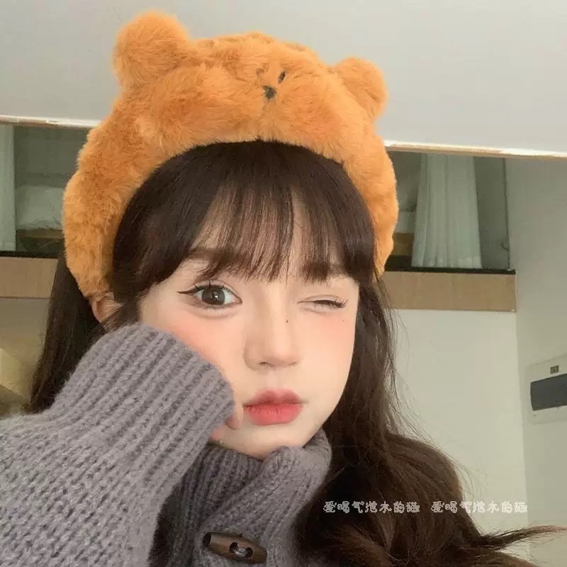 Cài bông gấu xù lớn 1299