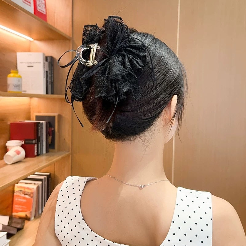 Gắp ren nơ hạt đá 4663