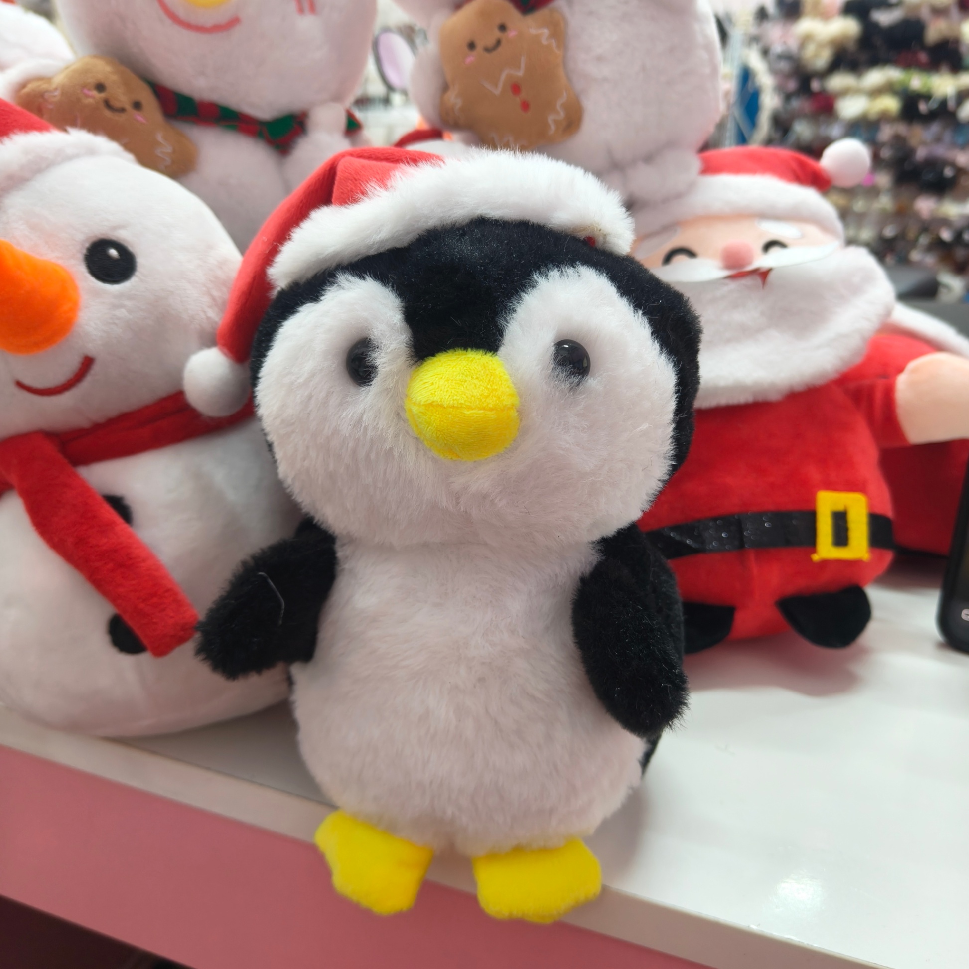 Gấu bông chim cánh cụt noel 1008