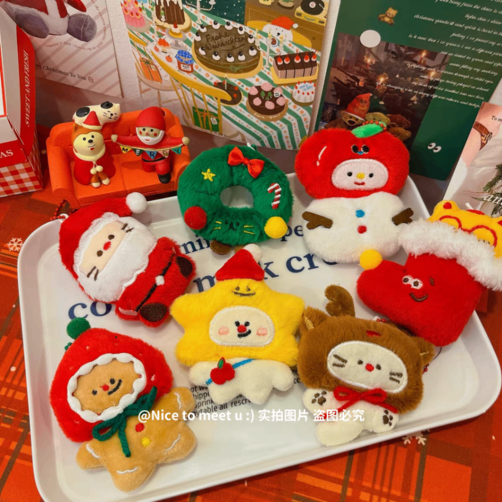 Móc khoá bông noel 880