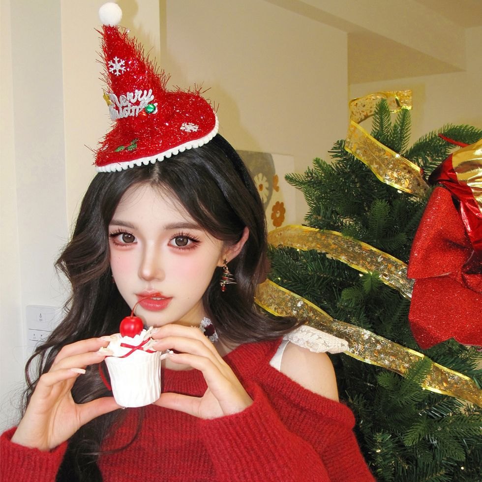 Cài noel mũ chóp lớn 1333