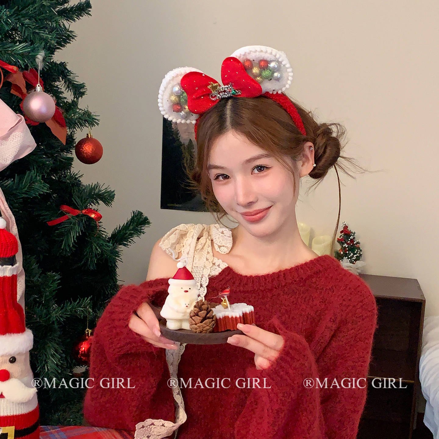 Cài noel tai chuột mickey 1325
