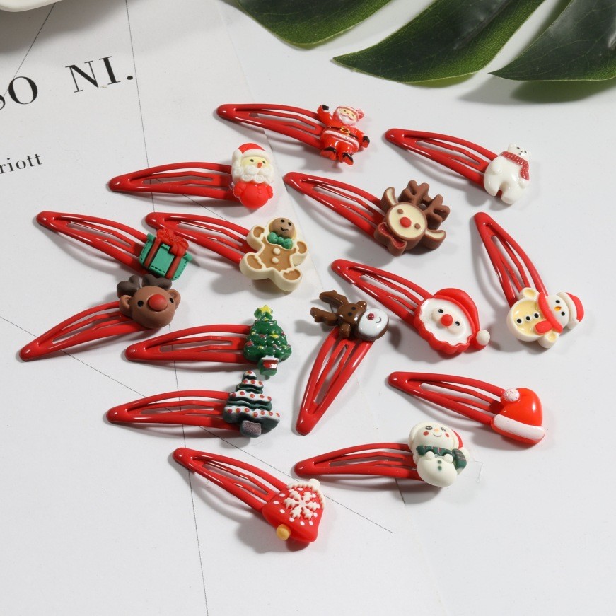 Set 2 kẹp tách charm noel 1653