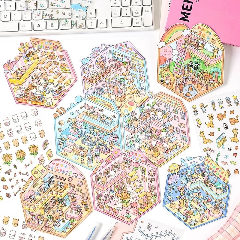 Set sticker decor nhỏ cute 766