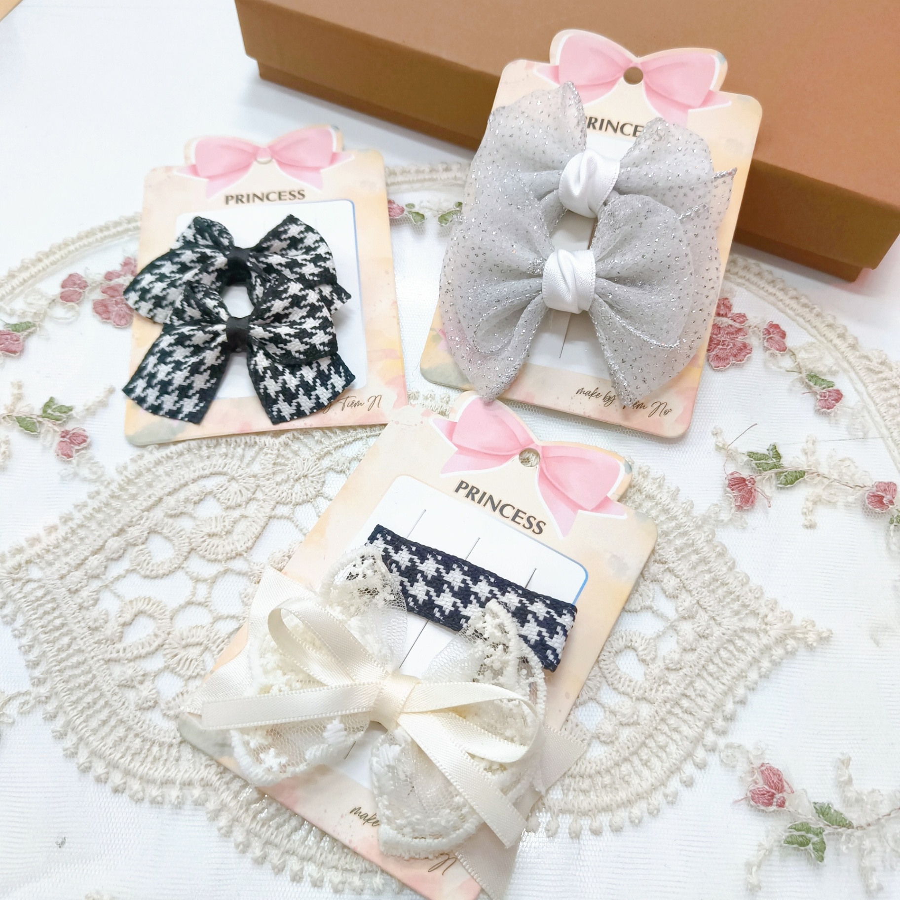 Set 2 kẹp nơ 4761