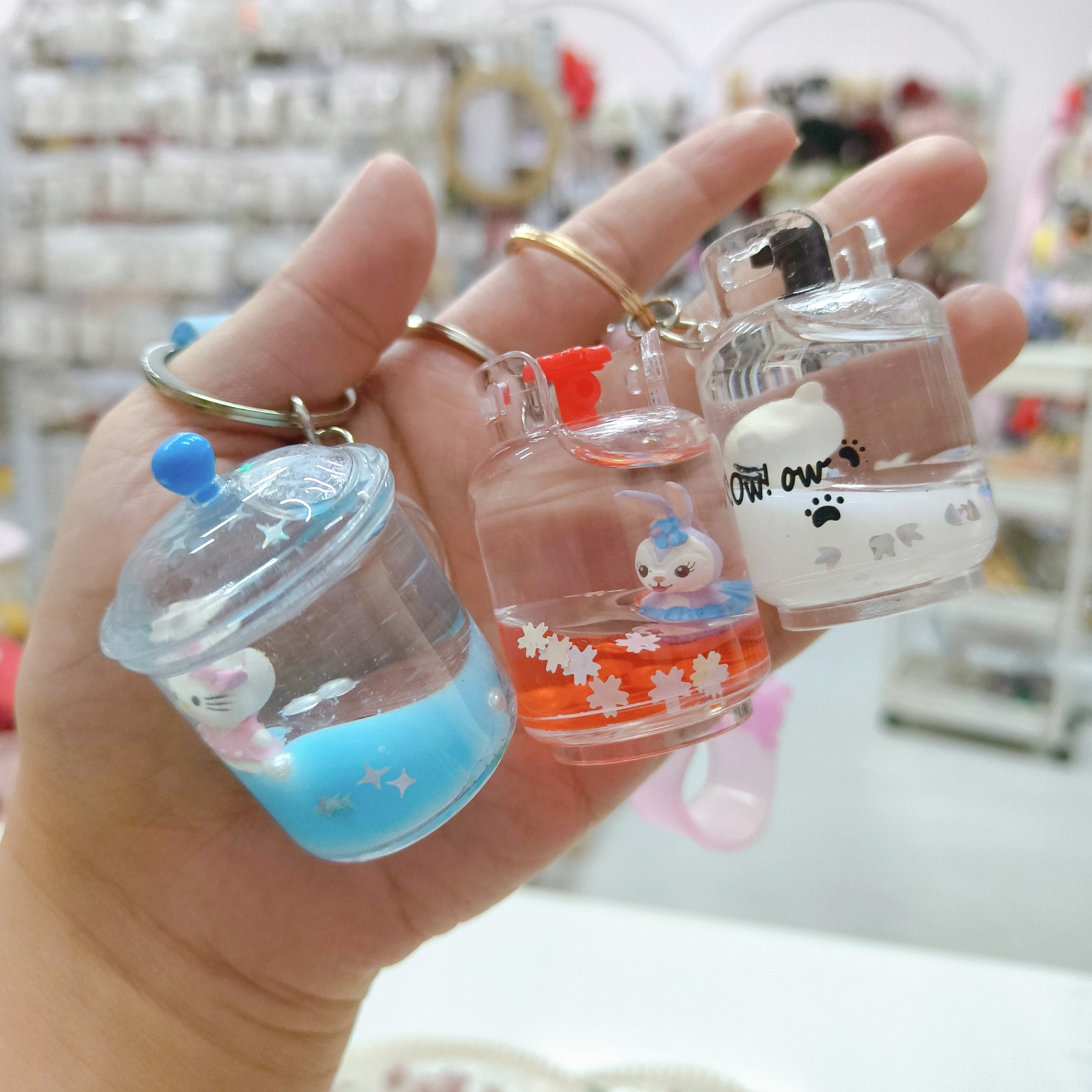 Móc khoá nước bình ga 900