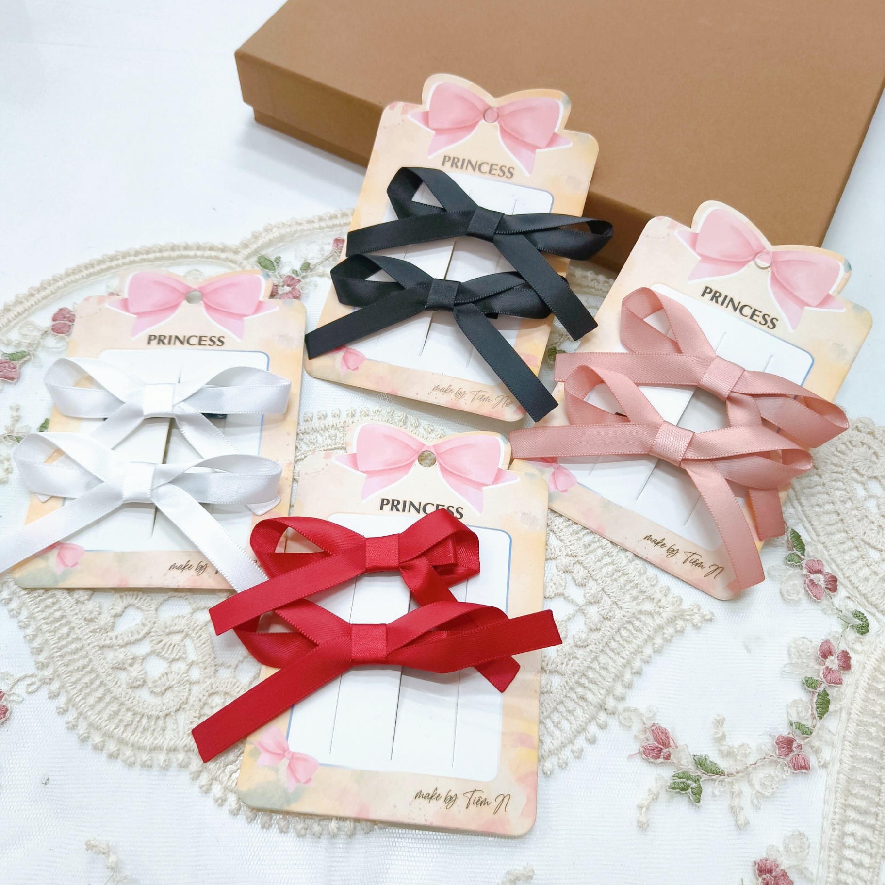 Set 2 kẹp nơ 4757