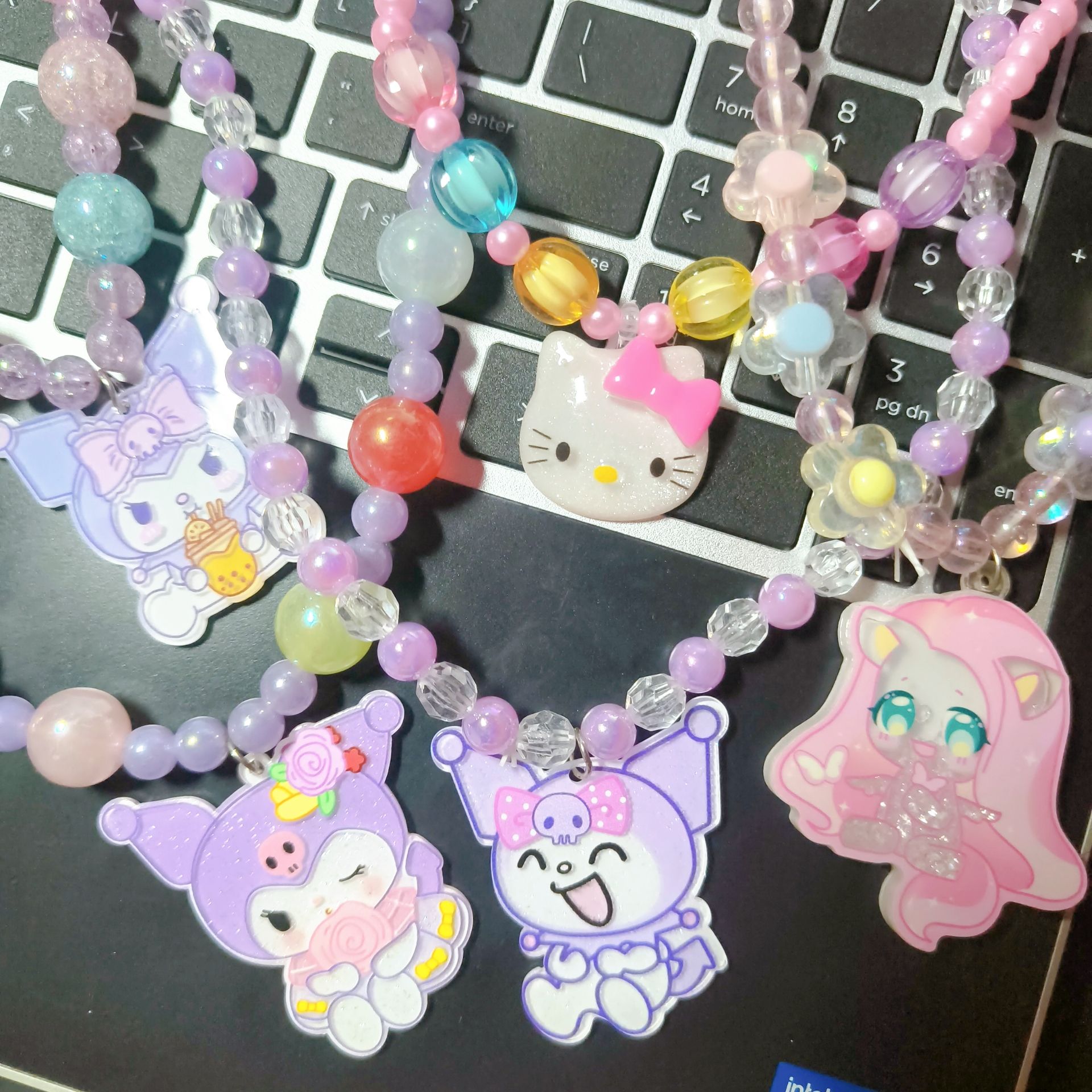 Set vòng cổ vòng tay bé 040