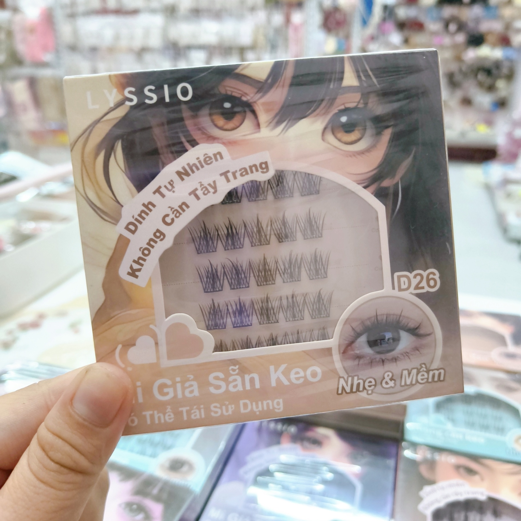 Keo sẵn- Set mi cụm Lyssio d26 1748