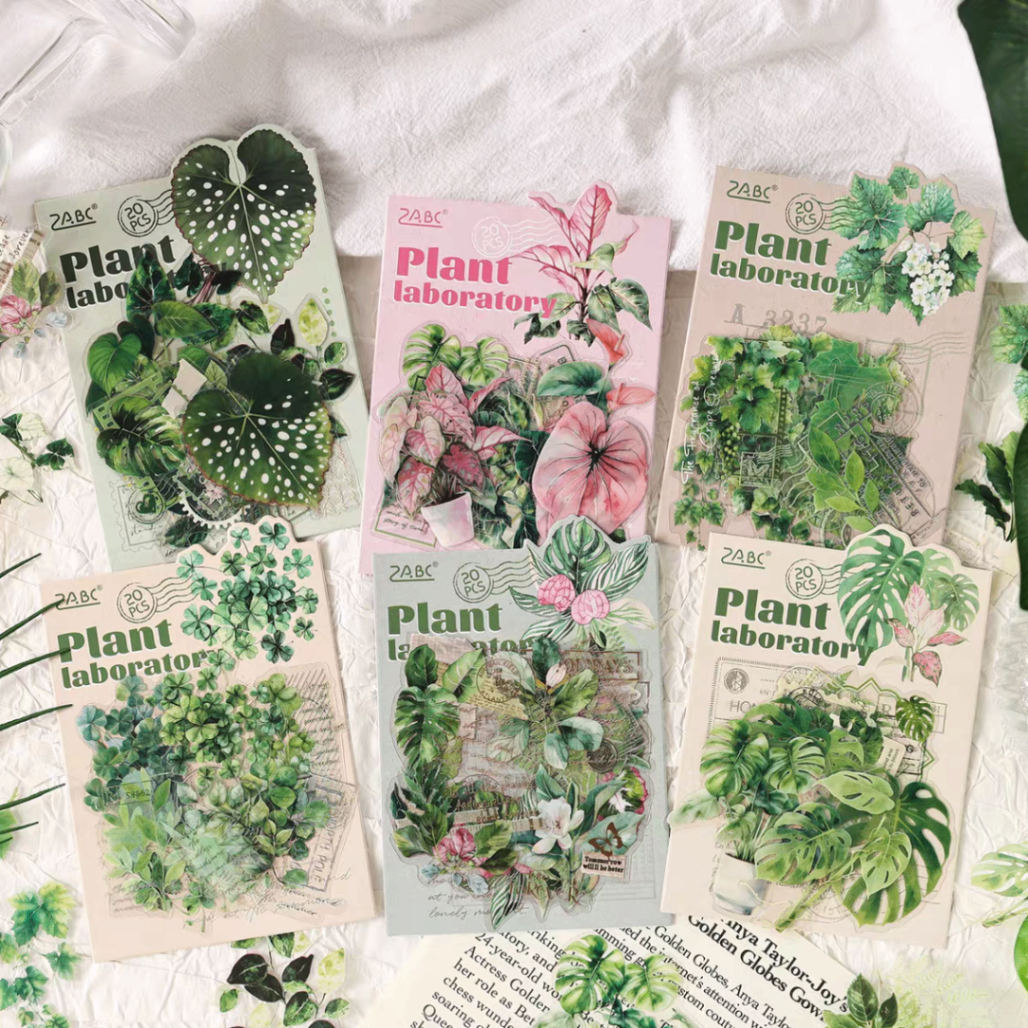 Set 20 sticker cây cỏ 782