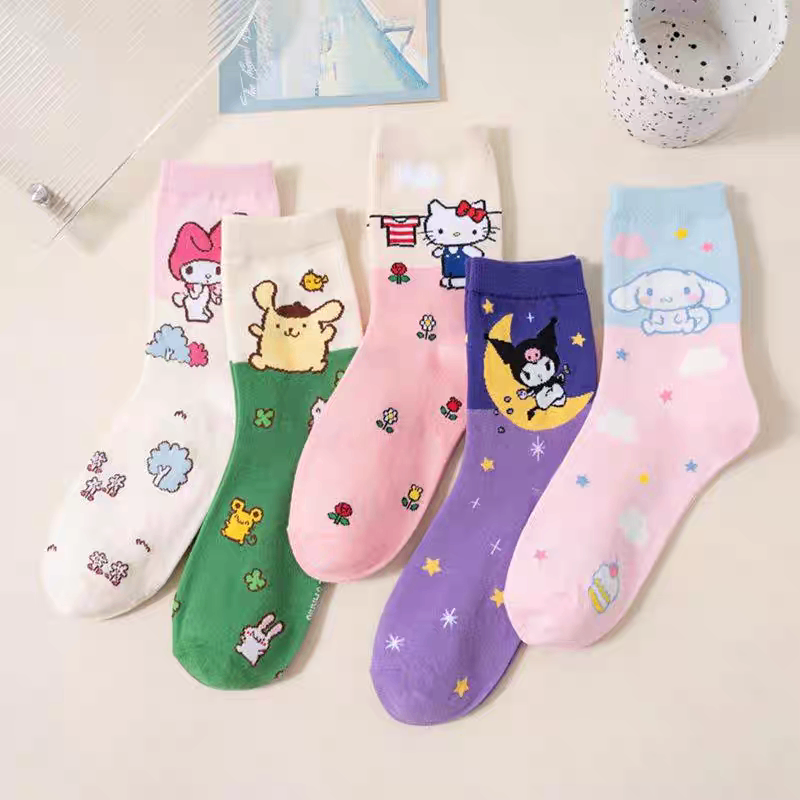 Tất cao cổ bé 9-12t sanrio 1683