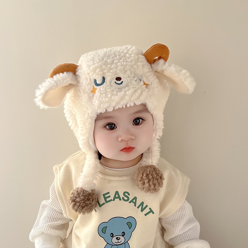 Mũ bé lông hình cừu 1694