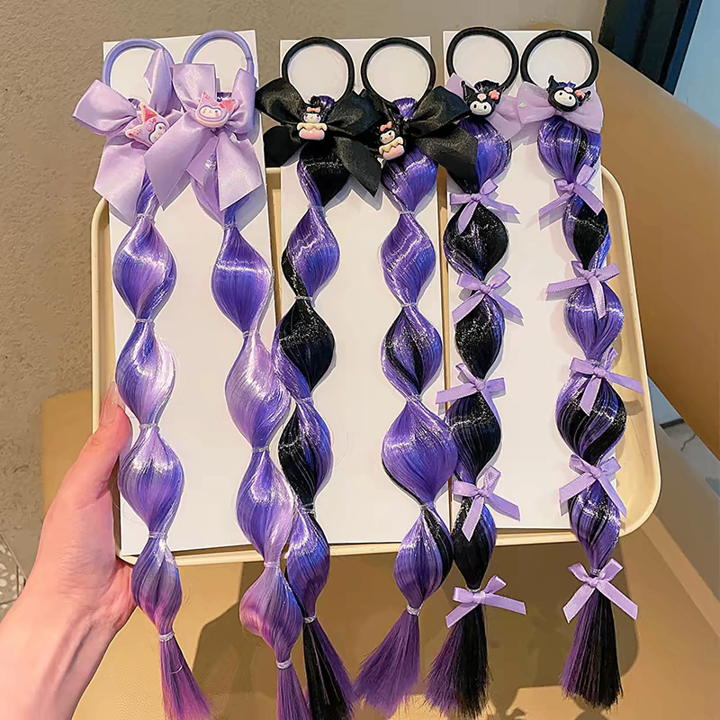 Set 2 cột tóc giả kuromi 1718