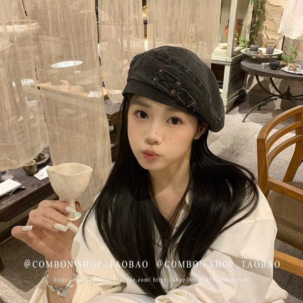 Mũ bí ngô jean lệch 1026