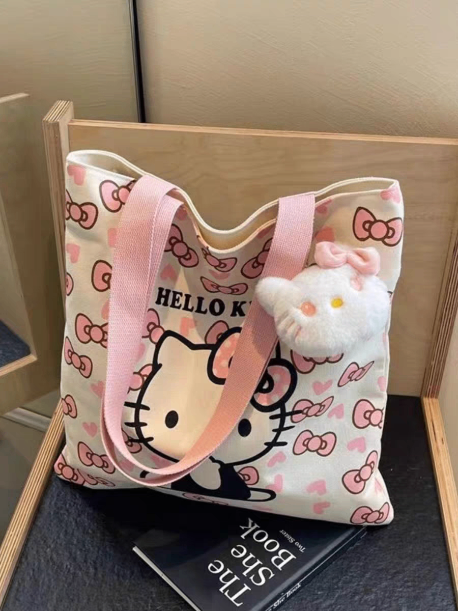 (Không khoá) Túi tote hello kitty 1018