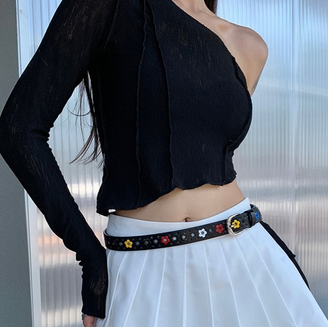 Thắt lưng lỗ đính hoa 062