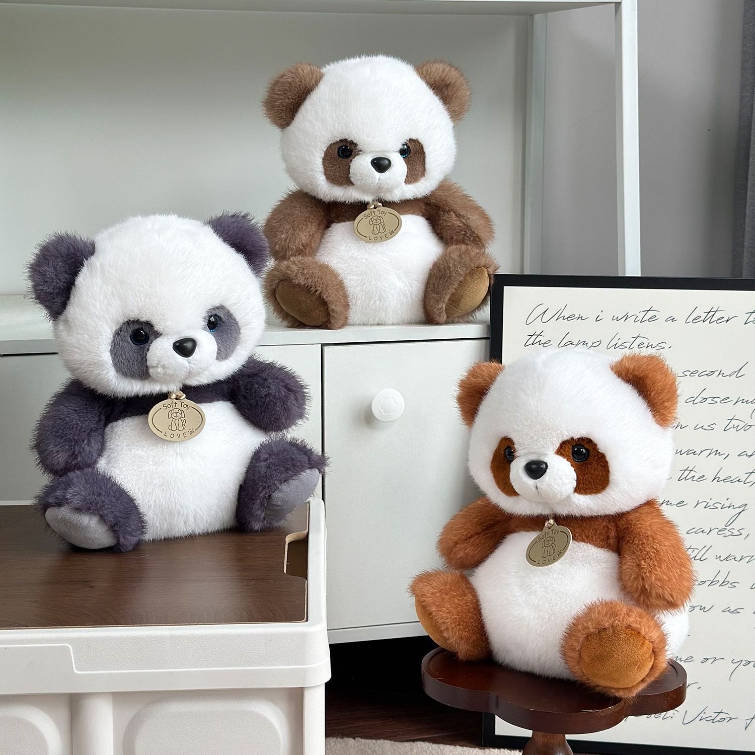 Gấu bông gấu trúc ngồi 1030