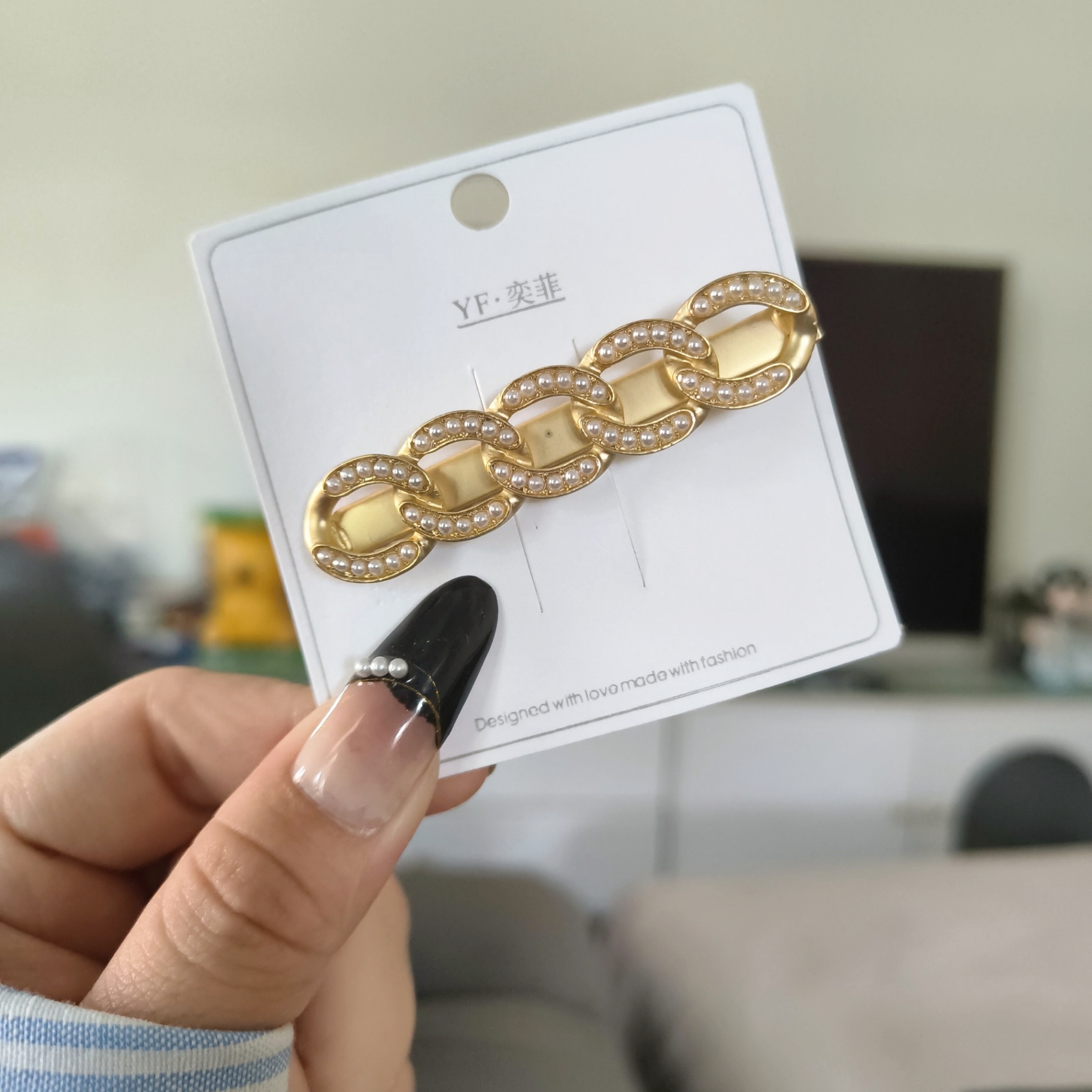 Kẹp mỏ vịt xích ngọc 4878