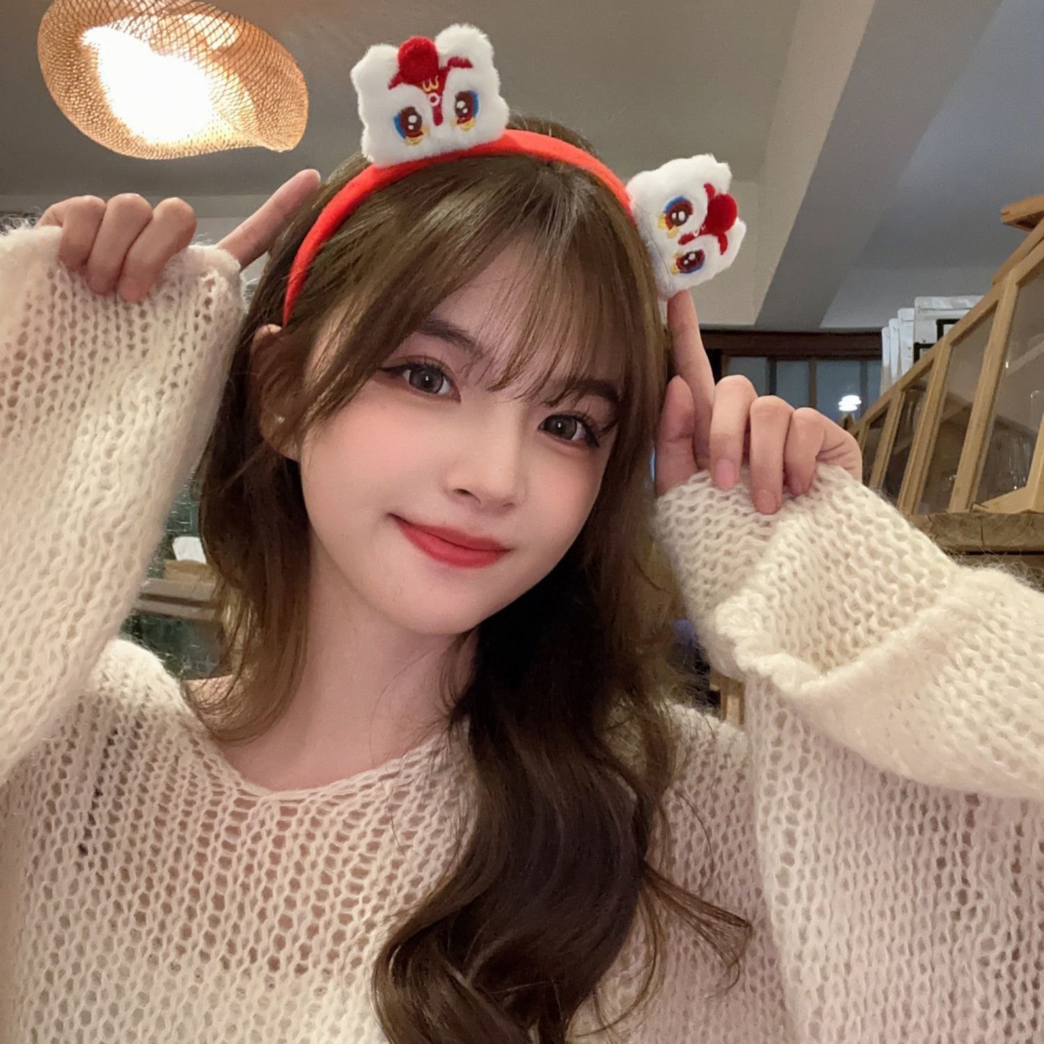 Cài bông đầu lân 1417