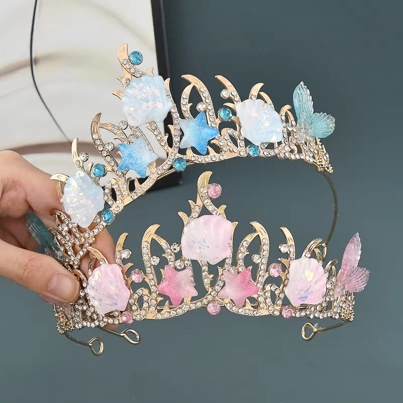 Vương miện đá vỏ sò 012