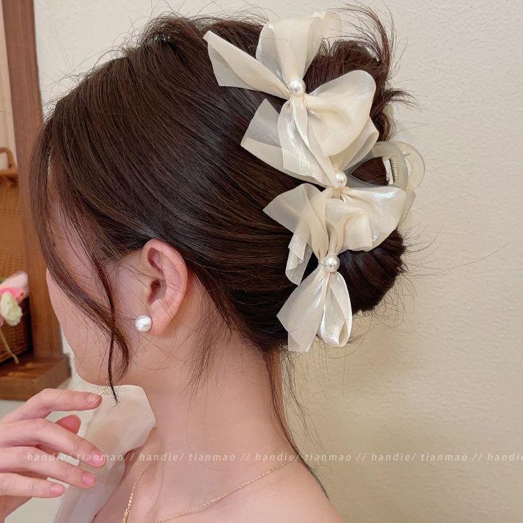 Gắp nơ voan ngọc 4935