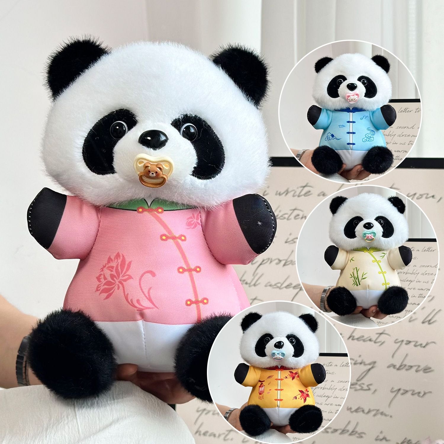 Gấu bông gấu trúc ngậm ti 1043
