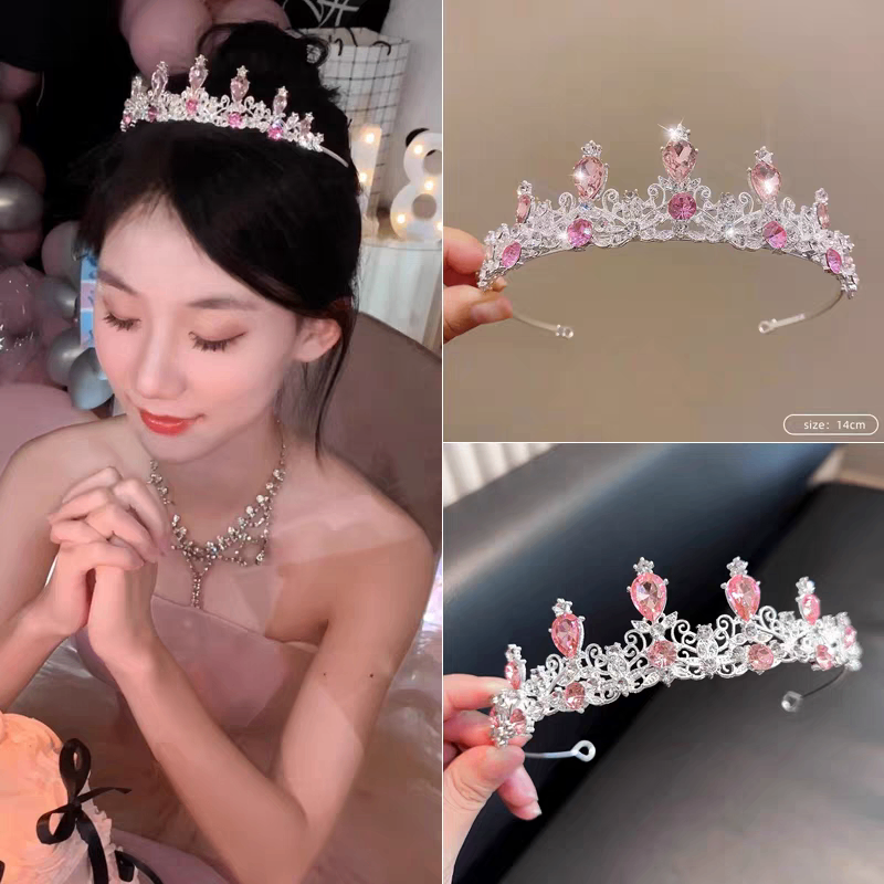 Vương miện đá hồng 003