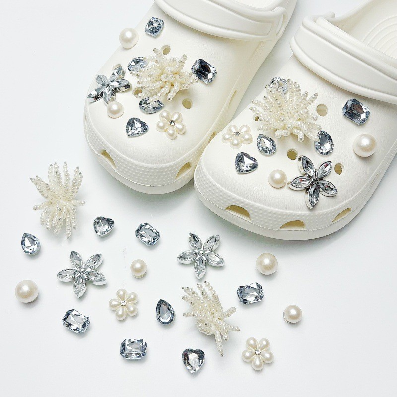 Set charm dép cross đá cj046