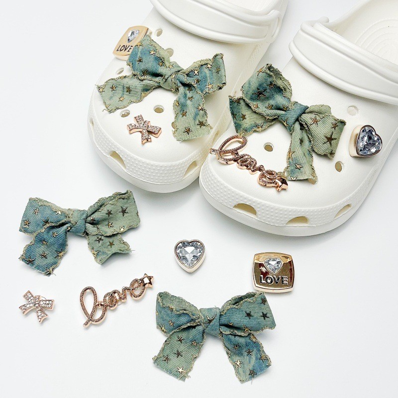 Set charm dép cross đá cj169