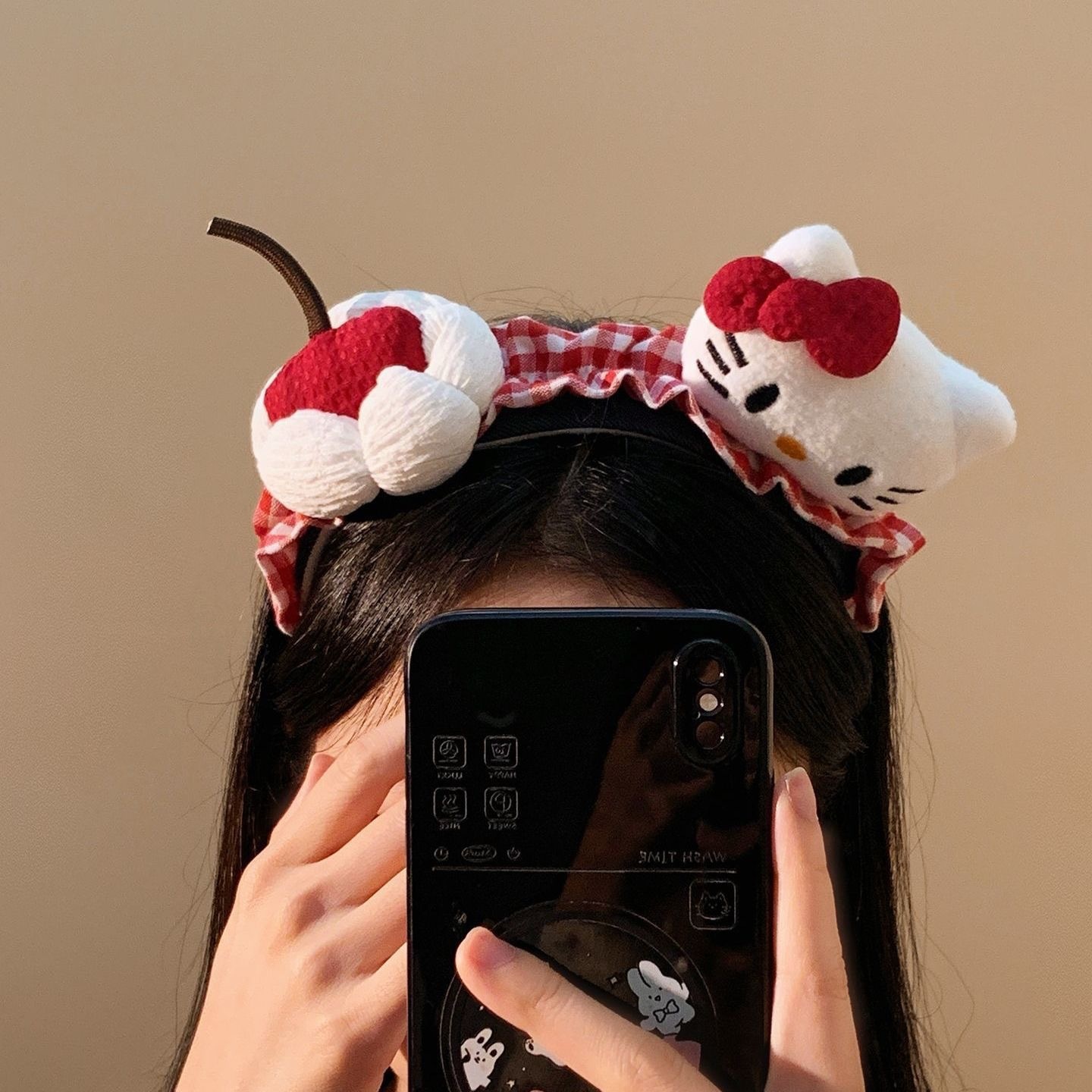 Cài bông hello kitty bánh 1613