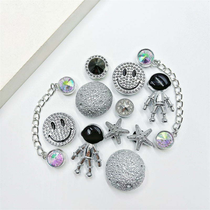 Set charm dép cross đá cj032