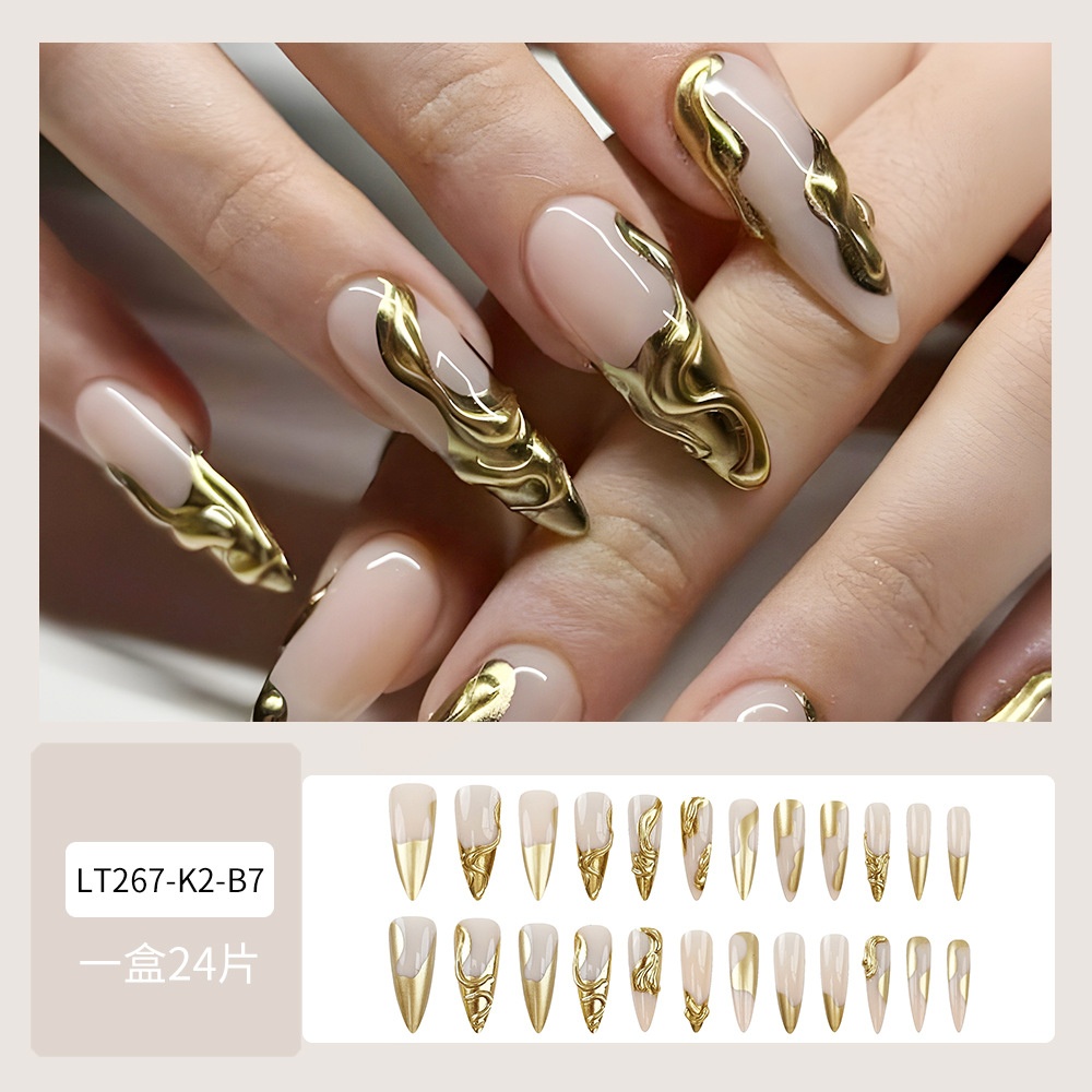 Set 24 móng tay giả lt267