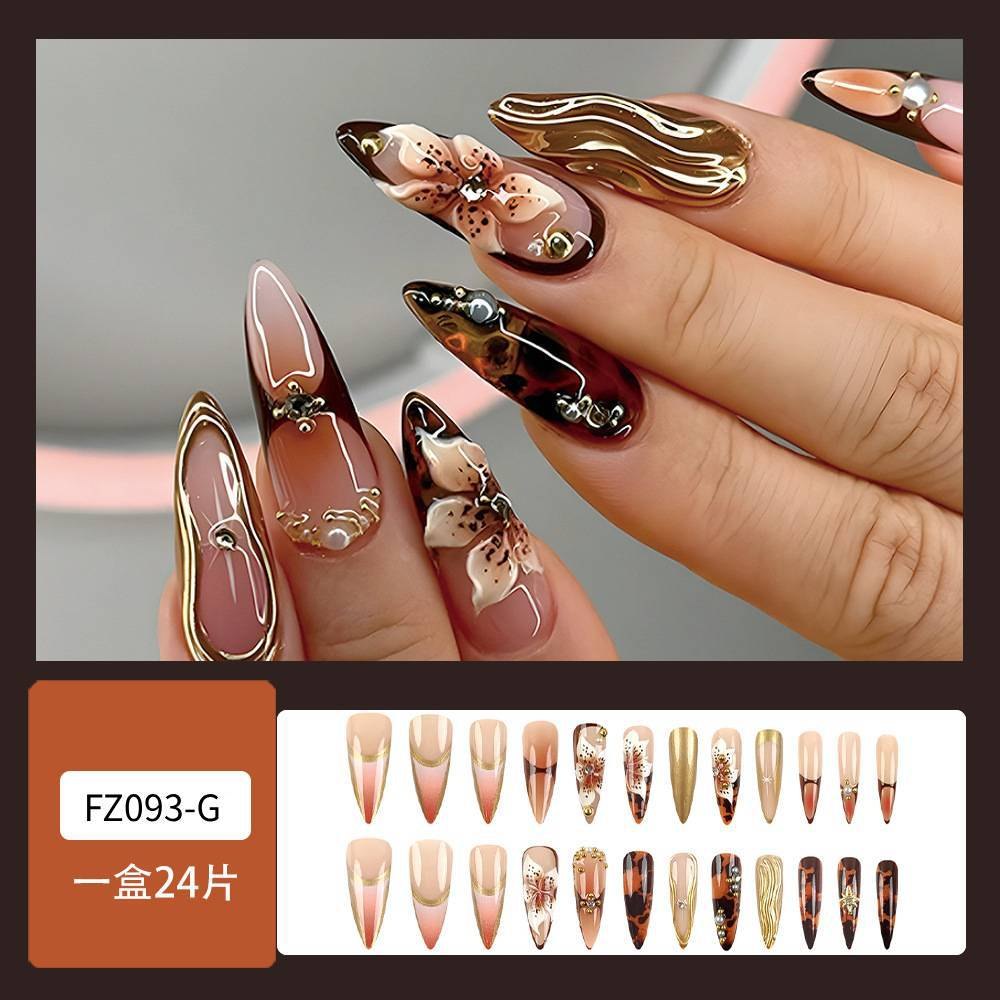 Set 24 móng tay giả fz093