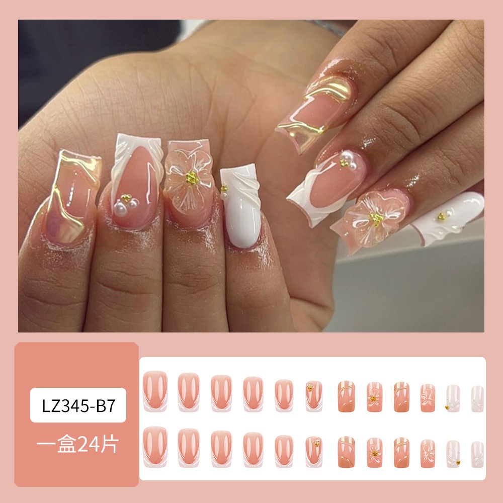 Set 24 móng tay giả lz345