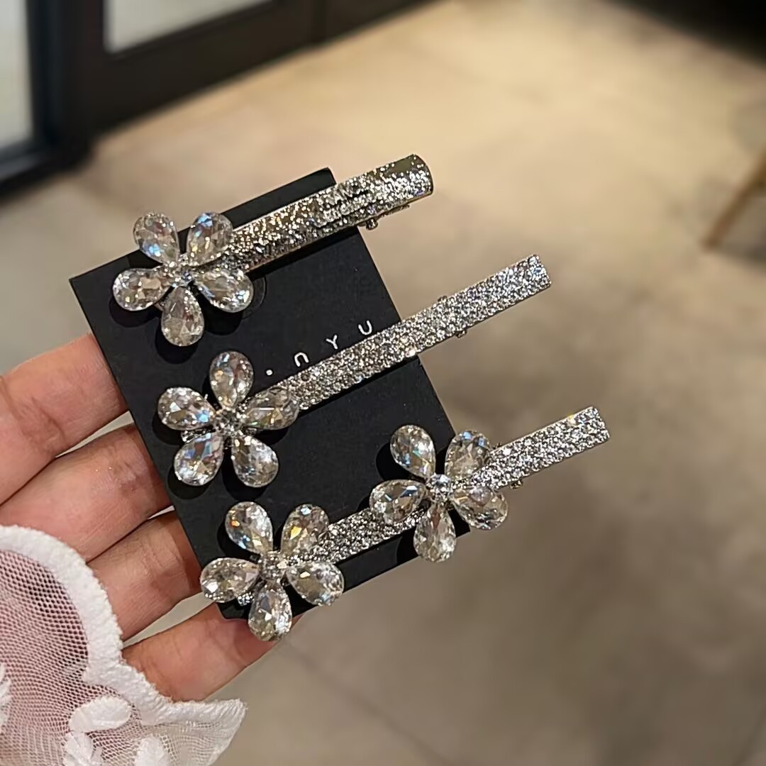 Kẹp mỏ vịt đá hoa 5006