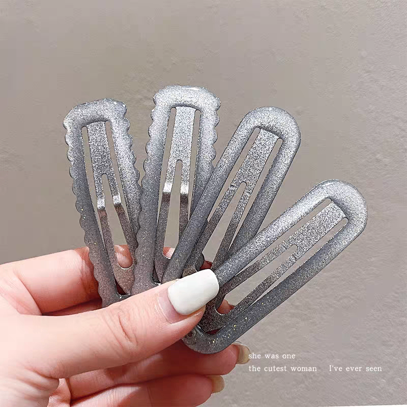 Set 3 kẹp tách kim tuyến bạc 5016