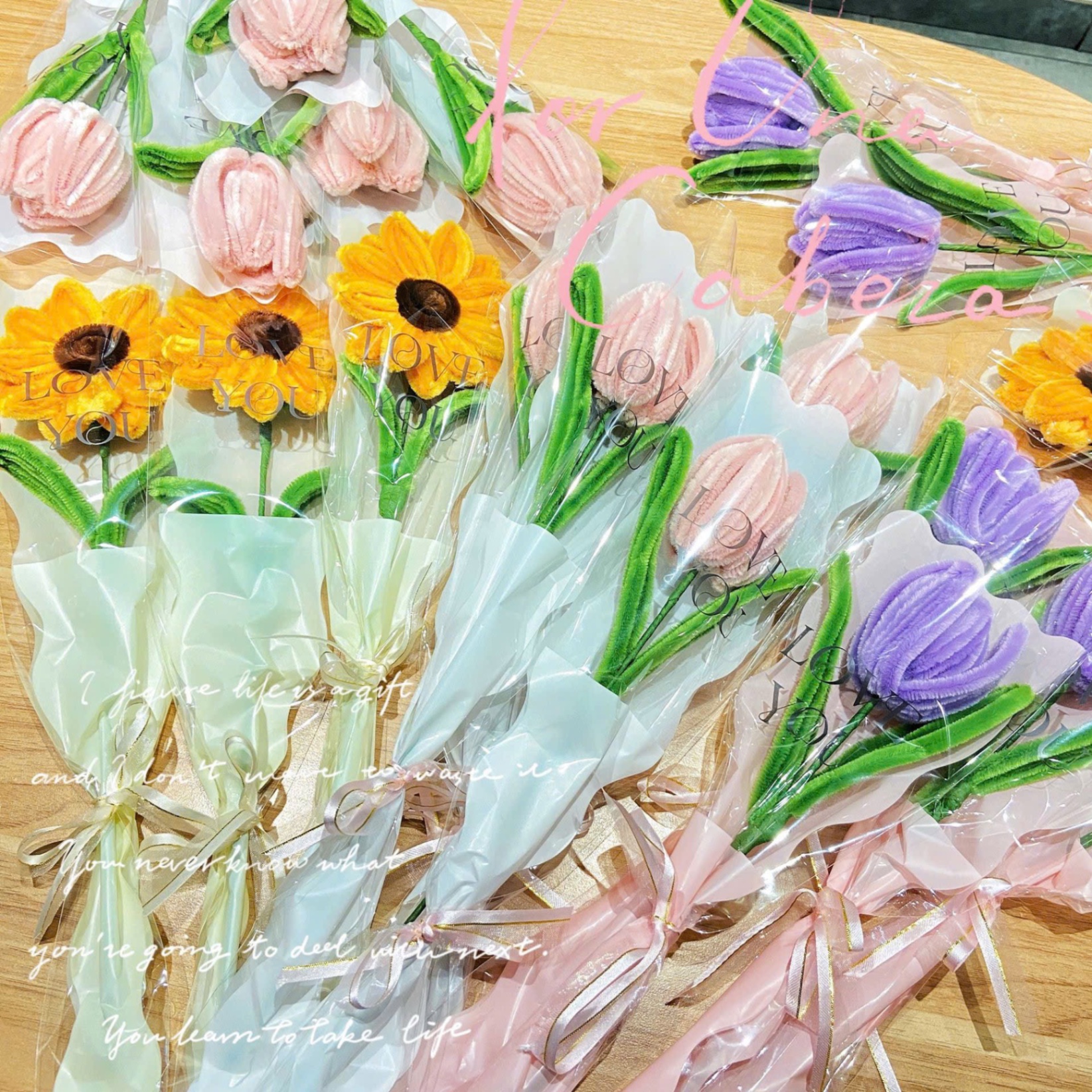 Bó 1 cây hoa kẽm nhung 1112