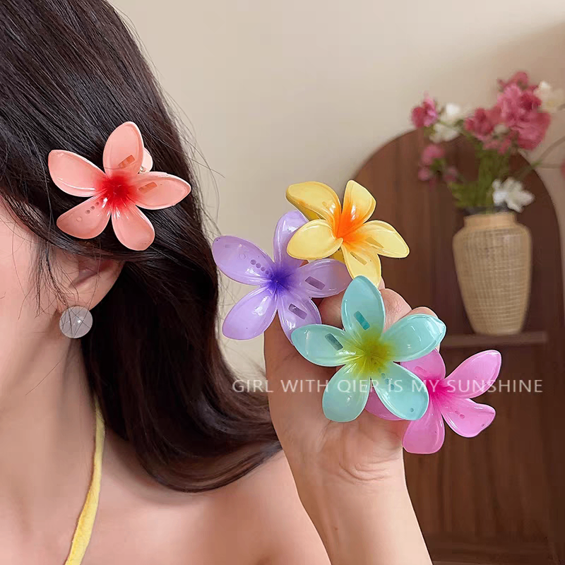 Gắp mỏ vịt hoa sứ nhựa 5026