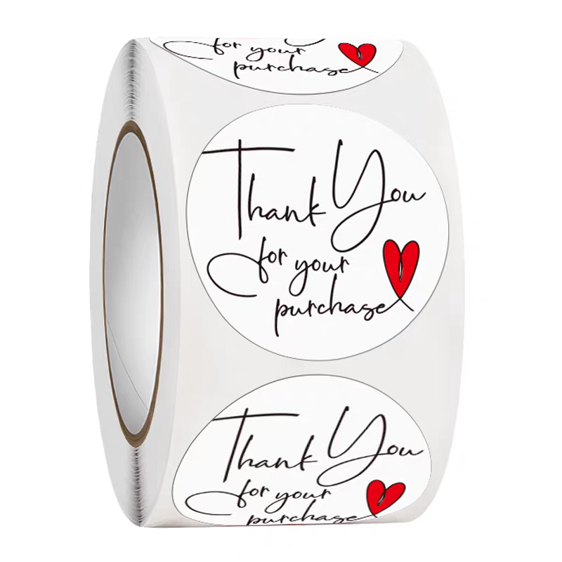 Cuộn 500 sticker thank you for your 790