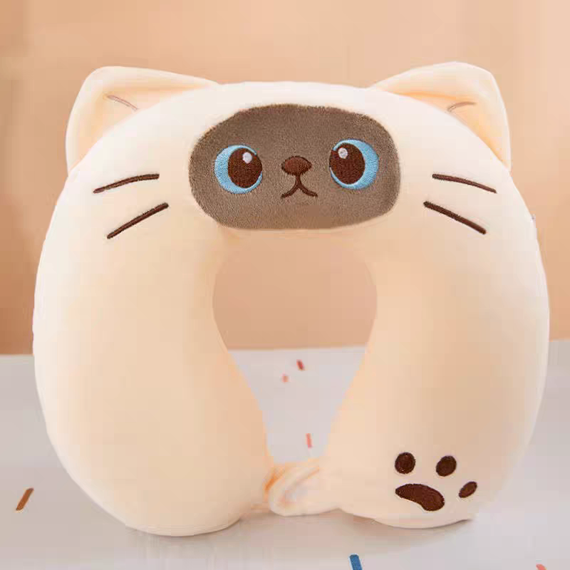Gối cổ mèo nâu 1117