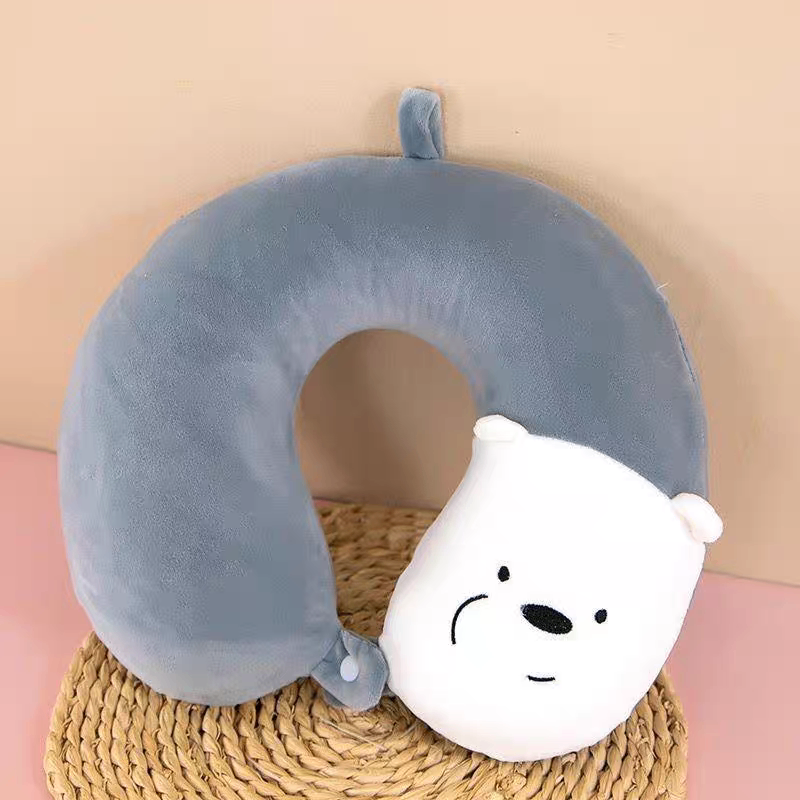 Gối cổ gấu trắng 1119
