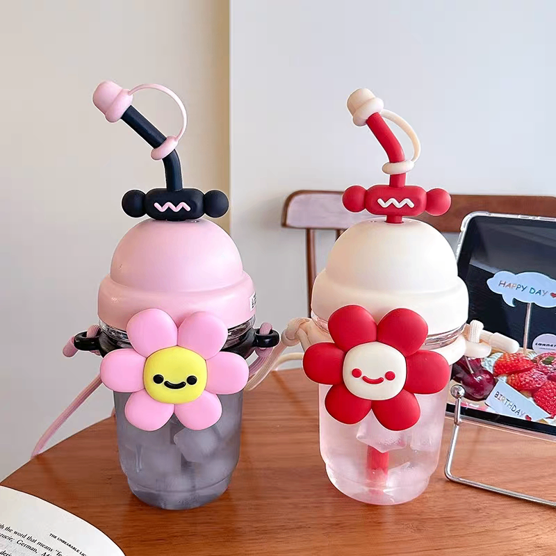 Bình nước hoa cúc nhựa mờ 313