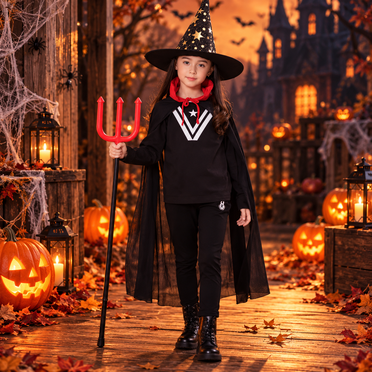 Áo choàng halloween mỏng 2016