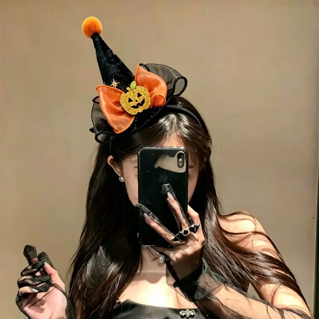 Cài halloween mũ chóp nhọn 2038